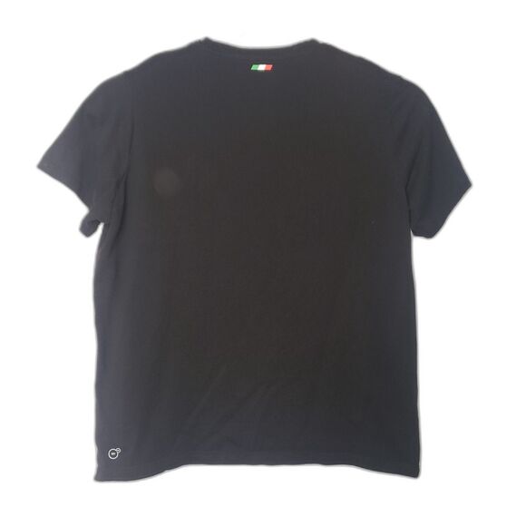 PUMA Scuderia Ferrari Big Shield Logo Black T Shirt Mens Size XXL - Picture 2 of 8